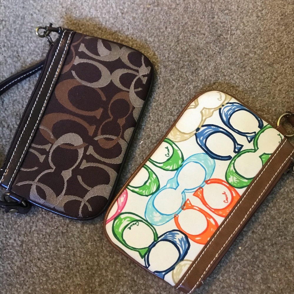 Coach Clutches. Hardly Used - image 1